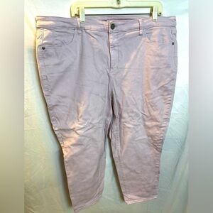 Talbots Plus Size Flawless High-Waist Jegging Crop Size 22W